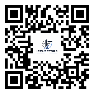 QR code to chat with the IRFLECTORS AI assistant on WhatsApp
